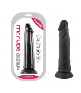 PENE REALÍSTICO MR RUDE NEGRO 22'6 CM