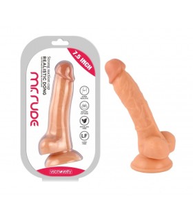 REALISTISCHER PENIS MR RUDE FLESH 19 CM