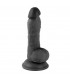 REALISTIC PENIS MR RUDE BLACK 18.5 CM