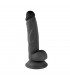 PENE REALISTICO MR RUDE NERO 18 CM