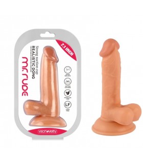 REALISTIC PENIS MR RUDE FLESH 18 CM