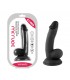 PENE REALISTICO MR RUDE NERO 17 CM