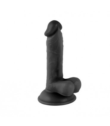 PENE REALISTICO MR RUDE NERO 18 CM
