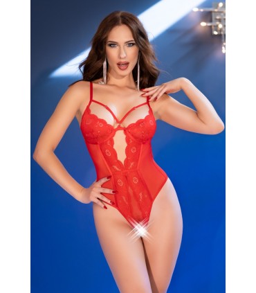 CR4689 BODY ABIERTO ROJO XL