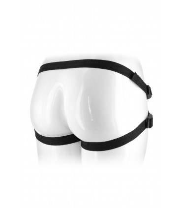 HARNAIS AVEC GODE RÉALISTE JAYSON 21 CM