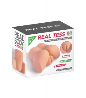 MASTURBADOR VIBRADOR VAGINA Y ANO TESS