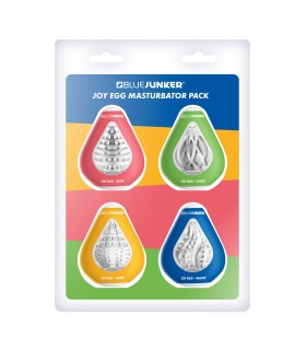 PACK 4 OEUFS MASTURBATEURS JOY EGG