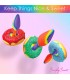 SET DI TAPPI IN SILICONE ARCOBALENO