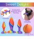 RAINBOW SILICONE PLUG SET