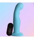 VIBRATEUR SIMPLY SILICONE AVEC COMMANDE BLEU