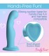 VIBRADOR SILICONA SIMPLY C/ MANDO AZUL