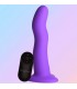 VIBRADOR SILICONA ONDA C/ MANDO MORADO