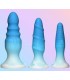 JEU 3 X BOUCHONS SILICONE BLEU