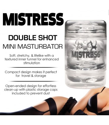 MASTURBADOR DOBLE ORIFICIO BOCA Y VAGINA