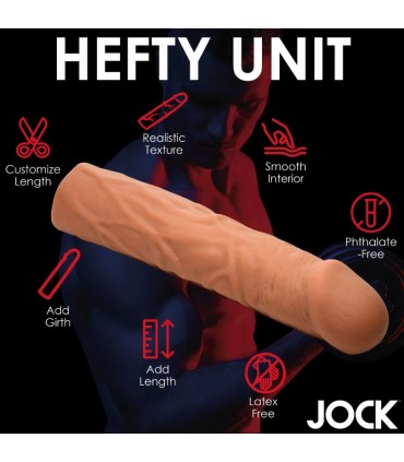 COPERTURA PER L'ALLARME DEL PENE 7'60 CM MARRONE