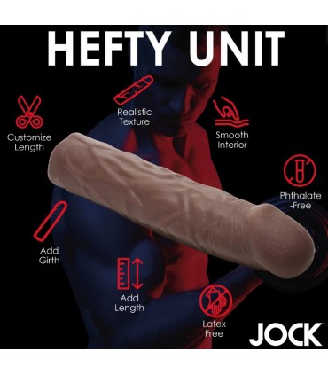 PENISVERGRÖßERUNGSHÜLLE 3,8 CM DUNKEL