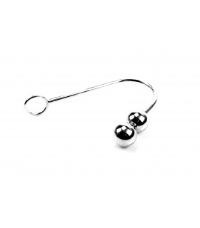 STEEL HOOK 38 CM DOUBLE BALL