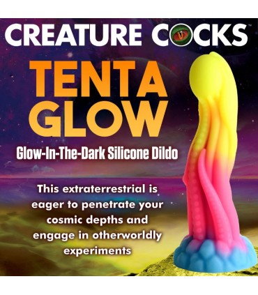 TENTA PHOSPHORESZIERENDER SILIKONDILDO
