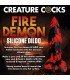 DILDO SILICONA FIRE DEMON MONSTER