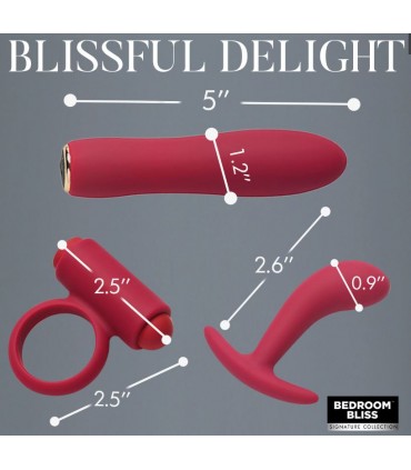 SET BONDAGE ROSSO MASSAGGIO AMANTE