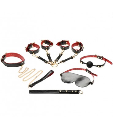ENSEMBLE DE BONDAGE DE LUXE DE LOVER'S 8 PIÈCES