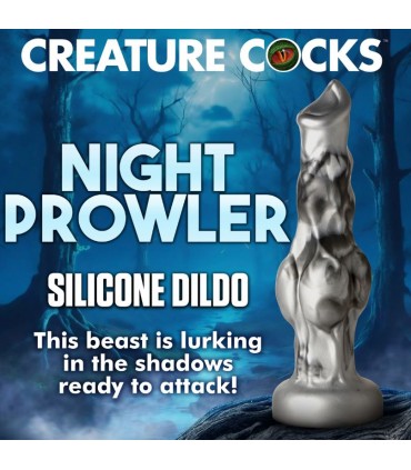 NIGHT PROWLER MEDIUM SILICONE DILDO