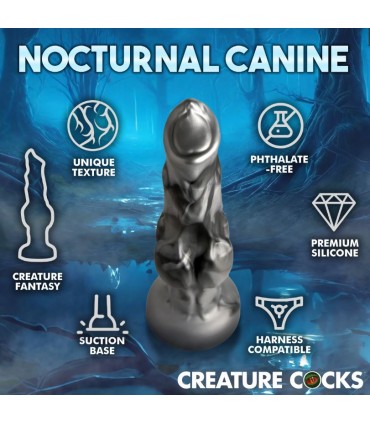 NIGHT PROWLER MEDIUM SILICONE DILDO
