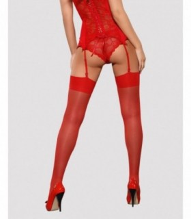 S800 STOCKINGS RED S/M