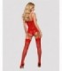 S800 STOCKINGS RED  S/M