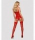 S800 STOCKINGS RED S/M