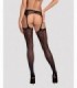 GARTER STOCKINGS S314 BLACK S/M/L