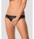 SHIBU CROTCHLESS THONG BLACK  S/M