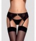 CHARMS GARTER BELT & THONG BLACK  L/XL