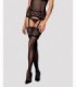 LETICA STOCKINGS BLACK  S/M