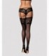 LETICA STOCKINGS BLACK  S/M