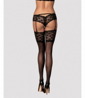 LETICA STOCKINGS BLACK S/M