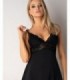 810-BAB-1 BABYDOLL & STRING NOIR S/M