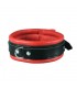 COLLAR 5 CM ROJO/NEGRO