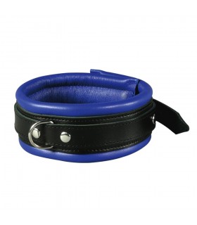 COLLANA 5 CM BLU/NERO