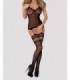 BODYSTOCKING F214 NERO S/M/L