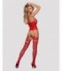 BODYSTOCKING F214 RED S/M/L