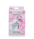 PLUG CRISTAL CON PIEDRA ROSA M