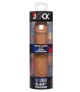 PENIS ENLARGEMENT SHEATH 3'8 CM BROWN