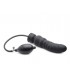 INFLATABLE SILICONE PENIS 20 CM BLACK