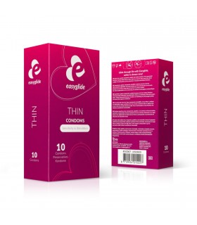 EASYGLIDE EXTRA THIN CONDOMS 10 UNITS