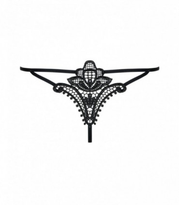 LUIZA THONG SCHWARZ L/XL
