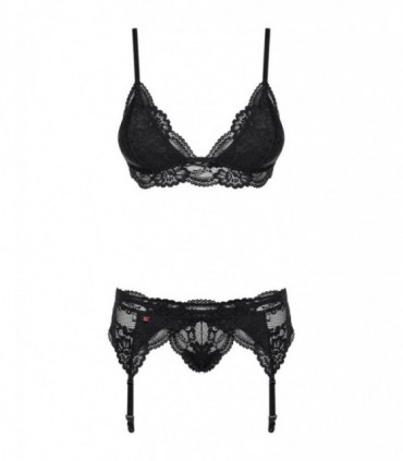 810-SEG-1 3-PCS SET BLACK S/M