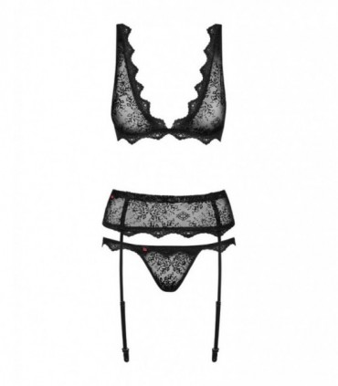 ENSEMBLE 3 PIÈCES EMPERITA NOIR S/M