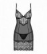 ALLURIA CHEMISE & THONG S/M
