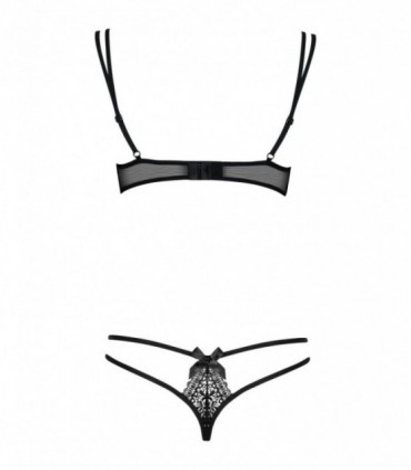 SET 2 PEZZI INTENSA NERO L/XL